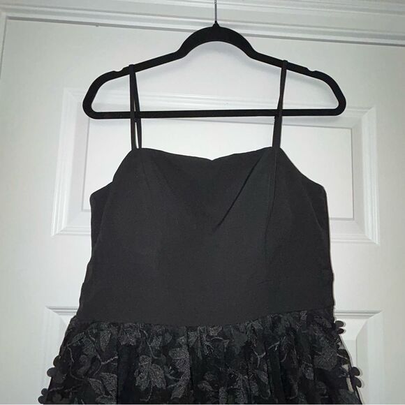 Altar'd State Tulle Organza Floral Applique Party Dress - Picture 9 of 12